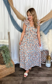 Stella Open Back Maxi Dress